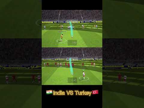Efootballmobail 🇮🇳India VS Turkey🇹🇷|#shorts #efootball #efootball2023 #efootballmobile #freekick