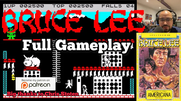 🐉 Bruce Lee: ZX Spectrum | Full Gameplay & Commentary by Andy Godoy 🎮"