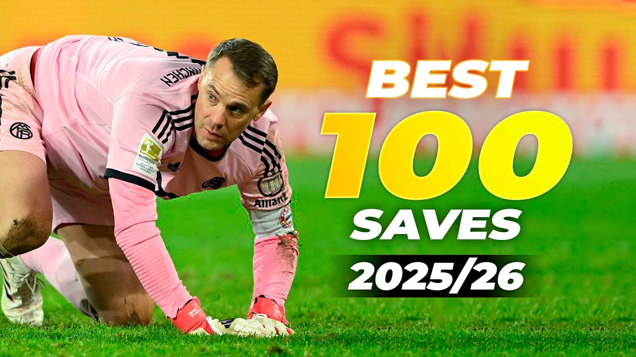 Best 100 Goalkeeper Saves 2025-26 🔥 | HD #10