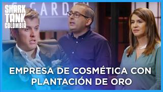 Empresa de cosmética con plantación de oro | Shark Tank Colombia