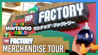 Super Nintendo World Merchandise at 1-Up Factory - Universal Studios Japan