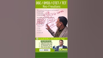 నియో-ఫ్రూడియన్లు | డాక్టర్ మోసెస్ వివరించారు | ఎమిలీ అకాడమీ