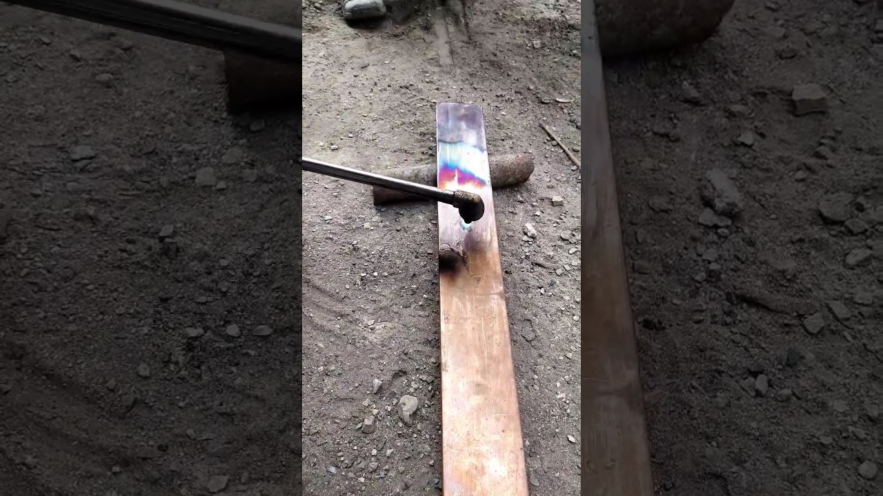 Heating Copper with Gas Torch 