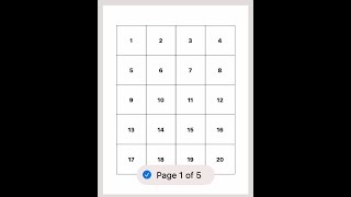 How to print sequential numbers using label sheets on a Mac