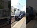 60007 'Sir Nigel Gresley' passing Haymarket