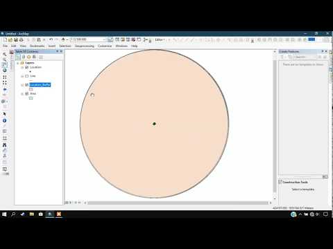 Create Buffer using ArcGIS - ArcGIS for Beginners