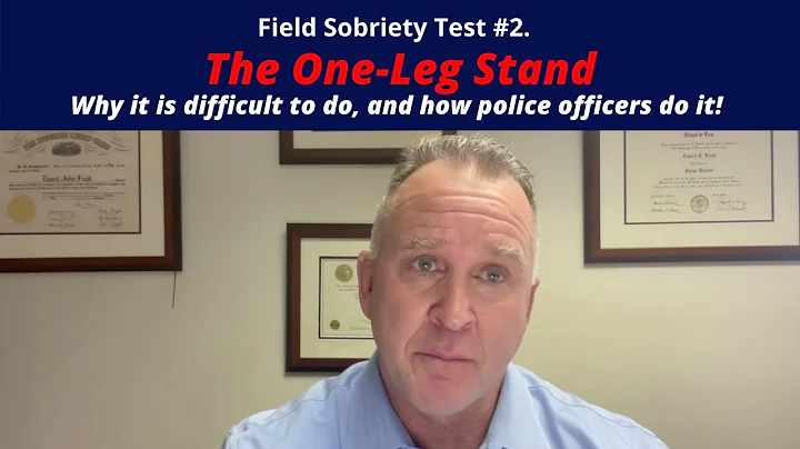 Field Sobriety Test: One-Leg Stand