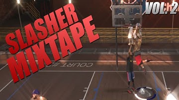DIRTIEST SLASHER MIXTAPE EVER!! (CRAZY CONTACT DUNKS) NBA2K17 MYPARK