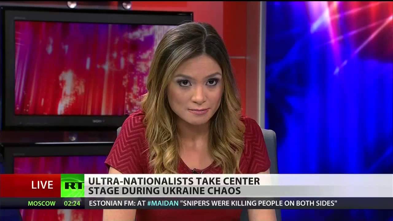 RT America's Liz Wahl resigns live on air YouTube