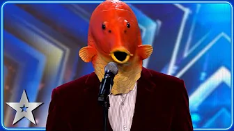 There's something FISHY about Bobby Goldfinn... | Unforgettable Audition | Britain's Got Talent