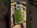 বাঁশ দিয়ে তৈরি আইফোন কেস! 🎋 iPhone Case Made of Real Bamboo #shorts