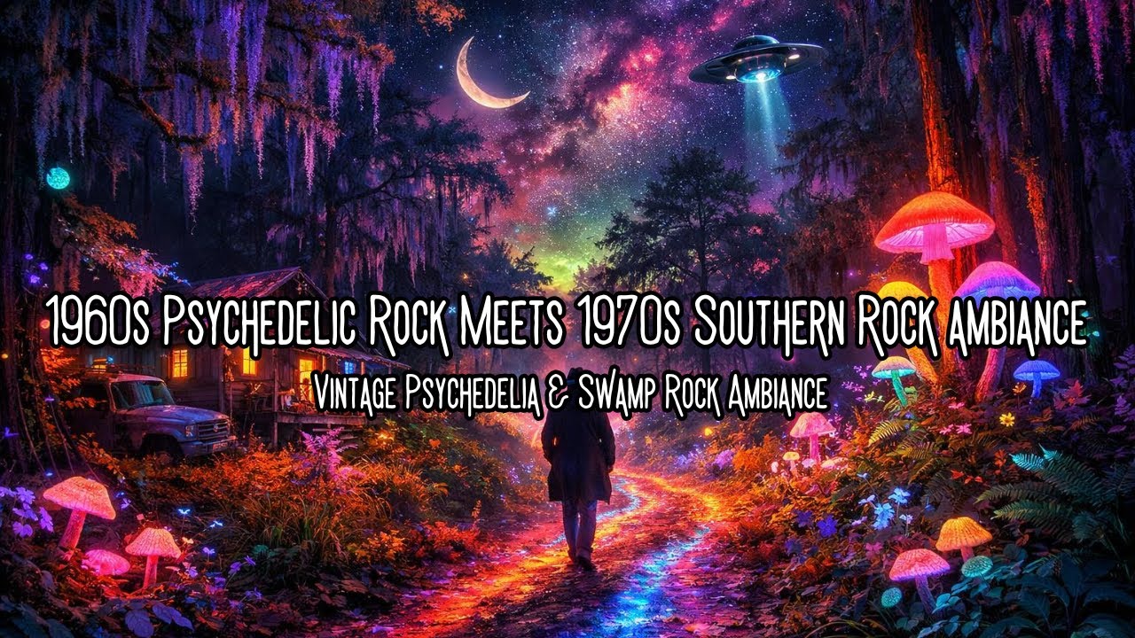 1960s Psychedelic Rock Meets 1970s Southern Rock | Vintage Psychedelia & Swamp Rock Ambience