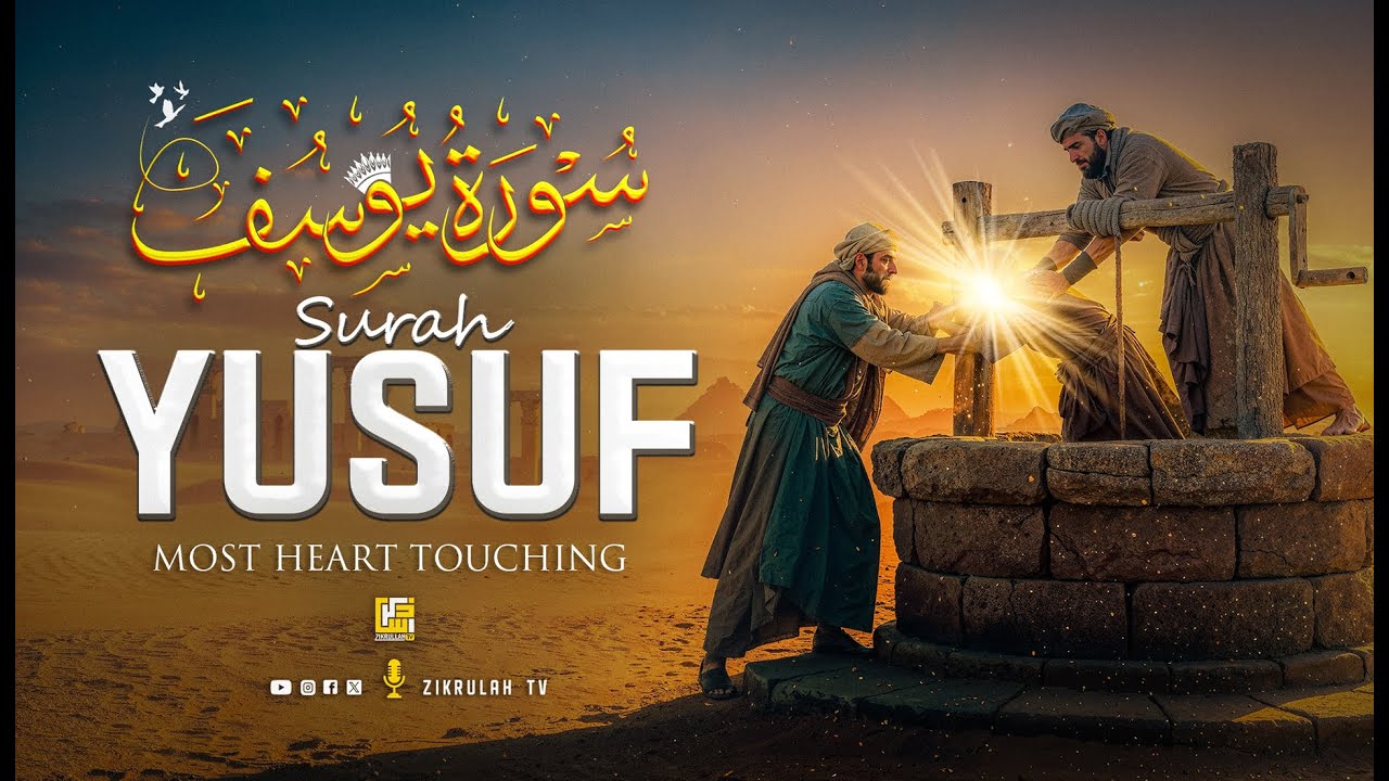 Surah Yusuf (سورة يوسف) Emotional Quran Recitation Voice That Touches Souls | Zikrullah TV