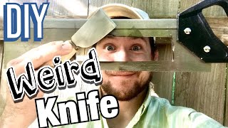 Making a WEIRD Knife for Leather Craft by Harville Makes 317 views 4 years ago 9 minutes, 39 seconds