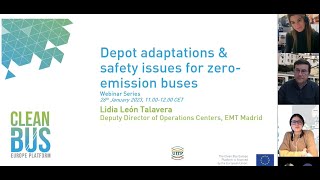 CBEP Webinar: Depot adaptations & safety for zero-emission buses