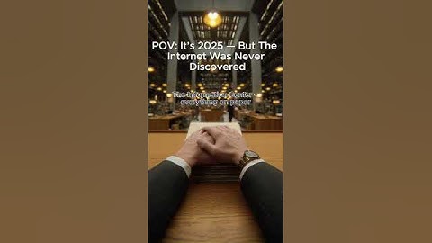 POV: The Internet Was NEVER Invented 😳 (This Changes Everything…) #shorts #shortsfeed