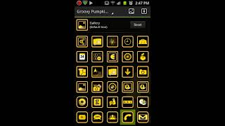 Evil Pumpkin Go Launcher Theme! screenshot 1