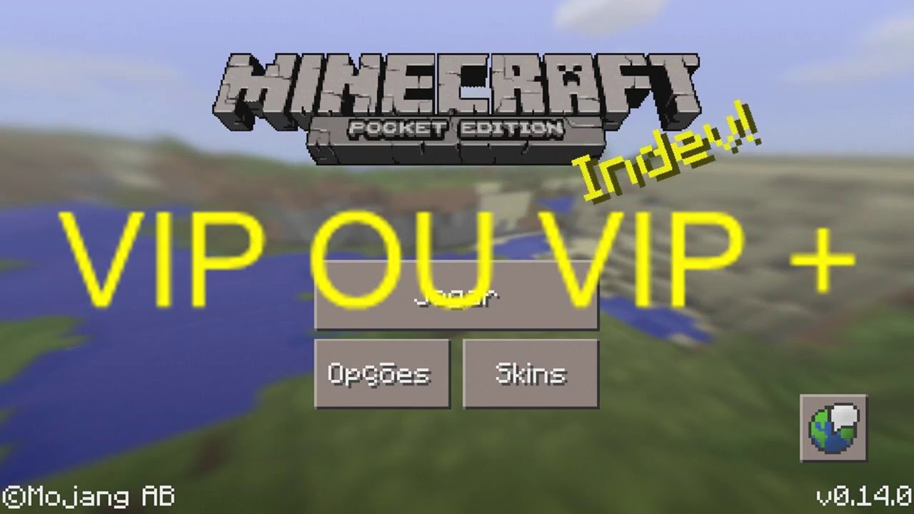 COMO SER VIP PERMANENTE EM QUALQUER SERVER GRÁTIS (Minecraft PE 0.14
