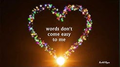 WORDS DON'T COME EASY - ( F. R. DAVID / Lyrics )  - Durasi: 3:23. 