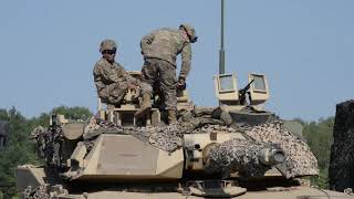 Polish and U.S. Soldiers • Combined Arms Live Fire Exercise • Poland