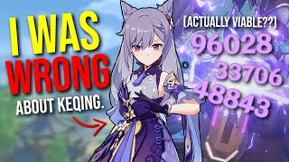 I was wrong about Keqing. (Keqing Build, Teams, Guide) | Genshin Impact