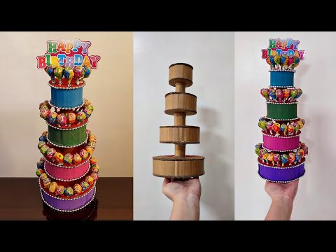 DIY MINI LOLLIPOP STAND