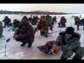 Ice fishing. Нерль у деревни Рог