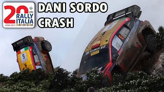 Rally Italia Sardegna 2023 | Dani Sordo Crash