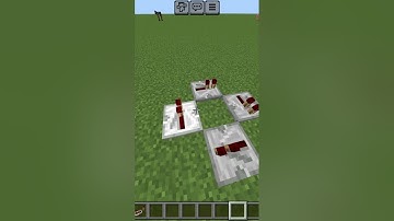 How To Make a Redstone Clock #minecraft #redstone #firstvideo