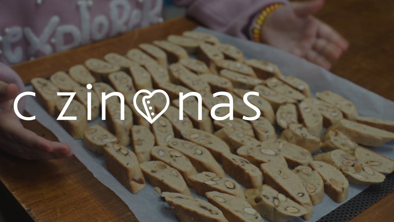 Μπισκότα με αμύγδαλα Cantucci