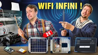 Du WiFi à l'INFINI avec 2€ ?! Répéteur WIFI le MOINS CHER du MONDE à fabriquer !! image