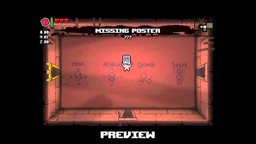 Binding Of Isaac: Rebirth Item Guide - Missing Poster