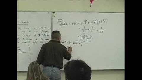 Statistics Lecture 9 (part 9)