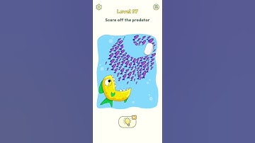 DOP 2 Delete One Part: Scare off the predator Gameplay Walkthrough #Shorts