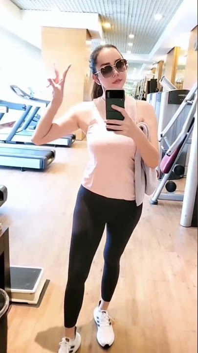 viral aura kasih di gym