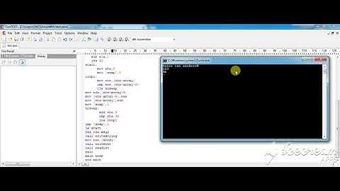 Assembly Language Program to Find the Smallest Number in an Array (Part 1)