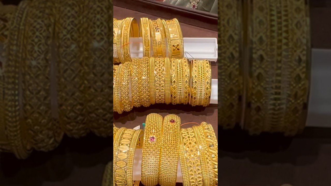 ✨Gold Broad Bangles From 10 Grams ✨ 