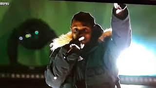 College Championship halftime performance by Kendrick Lamar/Alabama vs Georgia