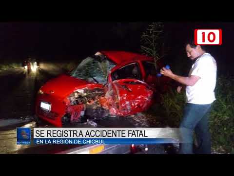 99861 Accidente fatal en la región de Chicbul