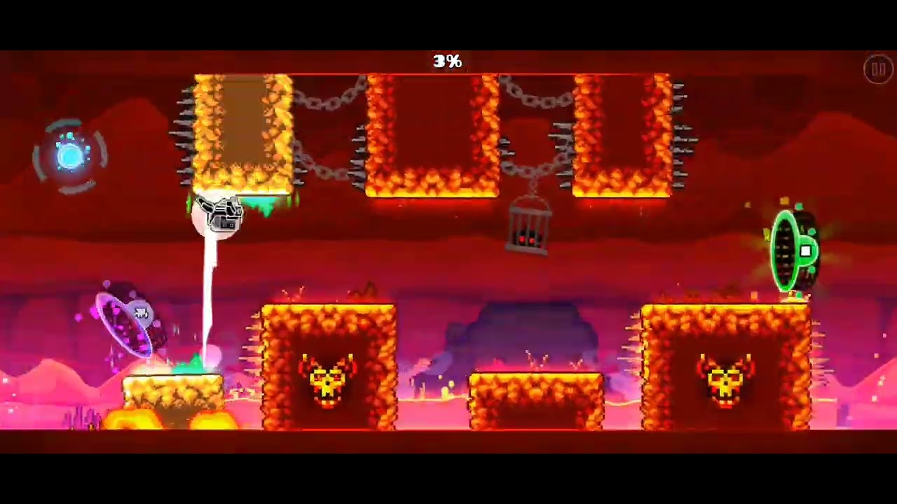 dash 100% | level 22 | geometry dash 2.2 - YouTube