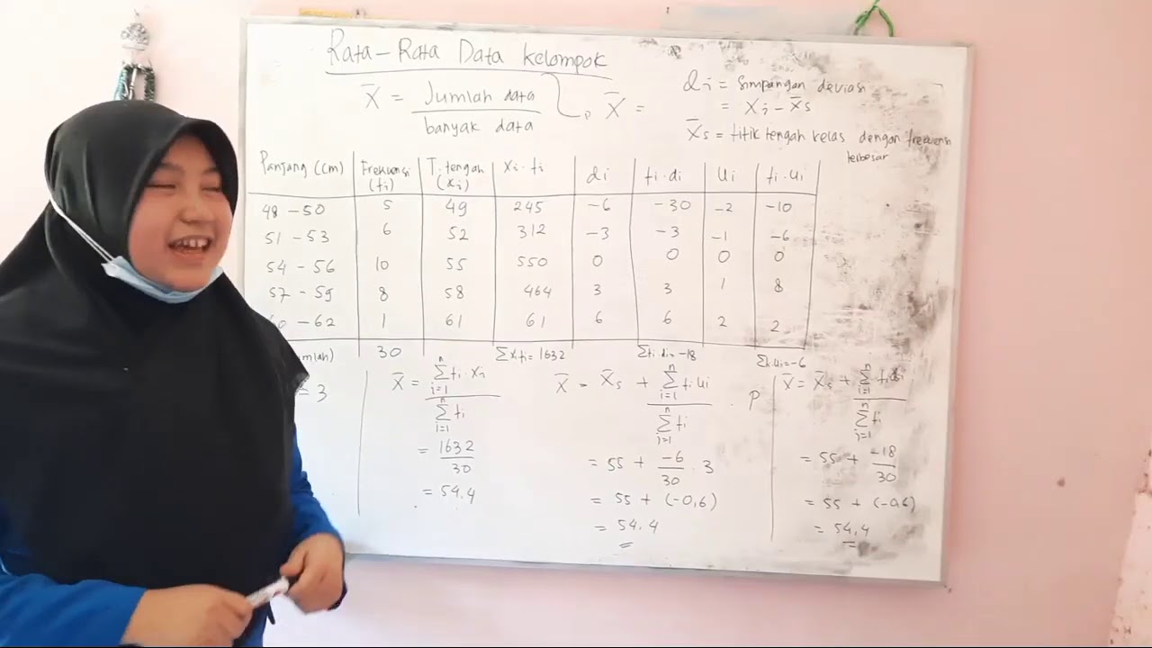 Rata rata Mean YouTube