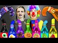 ハロウィーン キャンディ トリック オア トリート ブラック vs レインボー チャレンジ ピカポッキー日本語