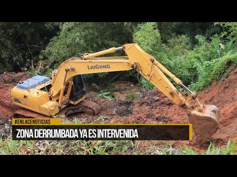 Iniciaron obras de estabilización de terrenos cerca a colegio El Castillo