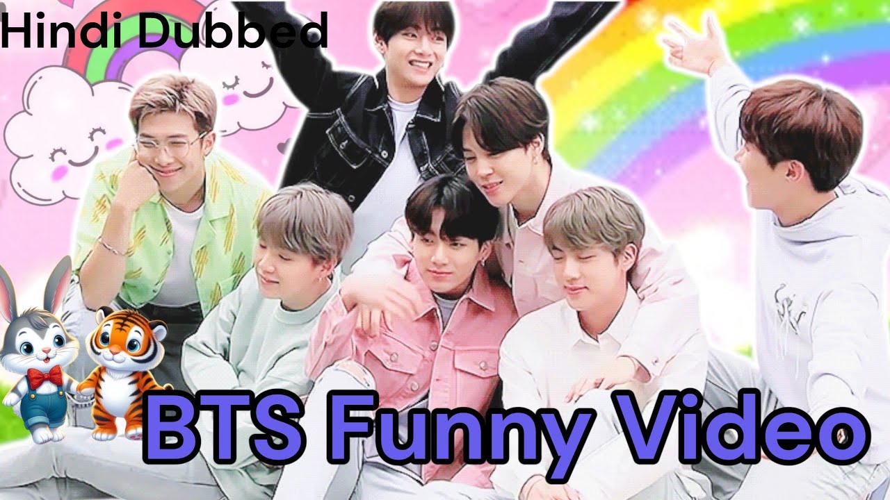 BTS Funny 😂🤣 Video Hindi Dubbed 💜//