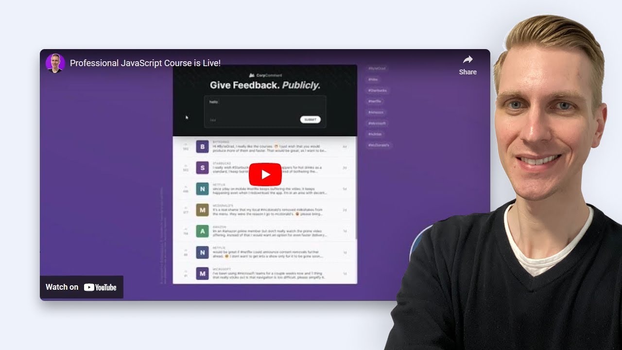 How to Embed a YouTube Video on Website Responsively with HTML & CSS ...
