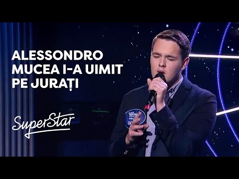 Alessandro Mucea, un elev de 17 ani, i-a uimit pe jurați cu interpretarea sa | SUPERSTAR 2021