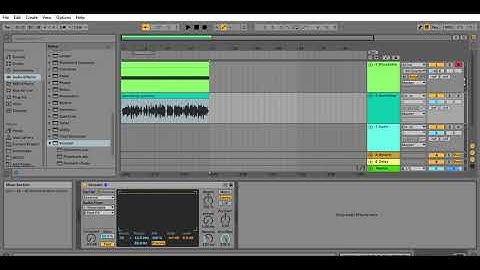 How to make robotic voice in Ableton 10 with Vocoder and Wavetable