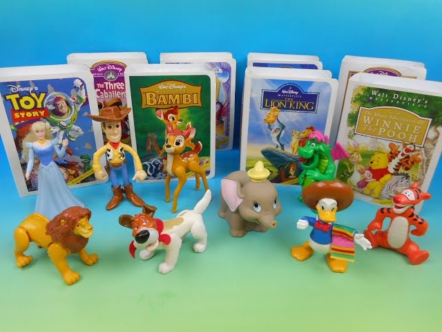 Various Characters McDonalds Happy Meal Toy 1997 Oliver & Company Plastic Toys 