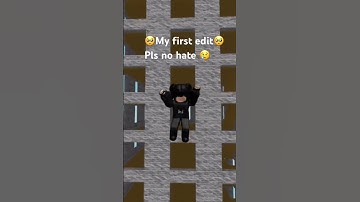 My first edit 🥺🥺 NO HATE PLS 😢😢 #roblox #shorts