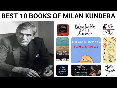 BEST 10 BOOKS OF MILAN KUNDERA
